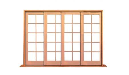 10 light: 4 doors (3 sliding) - OXXX /XXXO