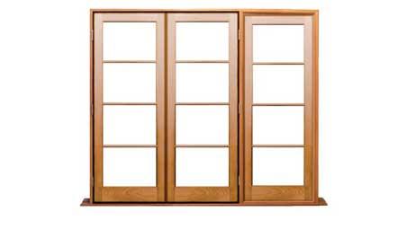 4 light: 2 doors + 1 fixture on right