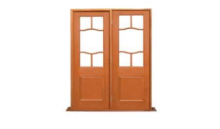 coathanger: 1 door + 1 fixture on left