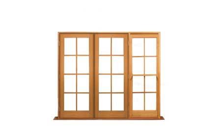 8 light: 2 doors + 1 doublehung on right