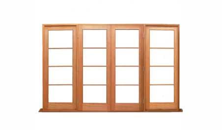 4 light: 2 doors + 2 fixtures on sides