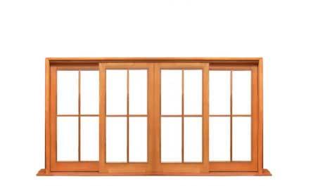 4 light: four sash window (2 sliding)
