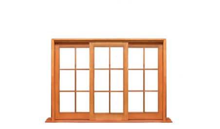 6 light: three sash window (1 sliding)