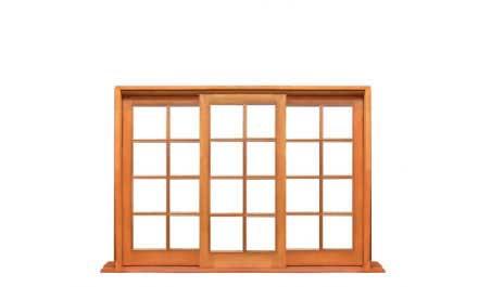 8 light: three sash window (1 sliding)