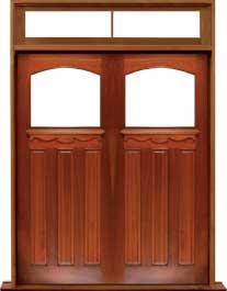 federation archtop: door in frame