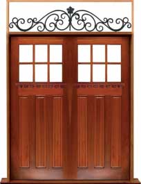 ashgrove: door in frame