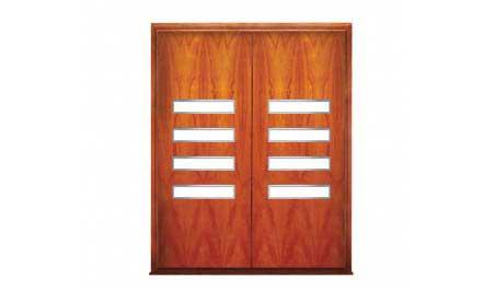 barre: double door