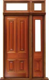 cricket bat: door in frame