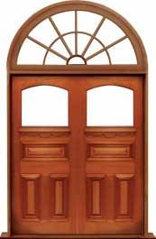 edwardian: double door +  two sidelights