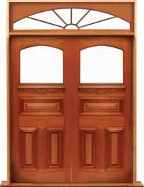 edwardian: double door +  two sidelights