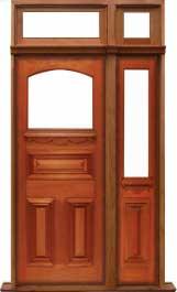 edwardian: double door +  two sidelights