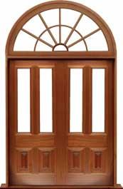 glazed cricket bat: door in frame