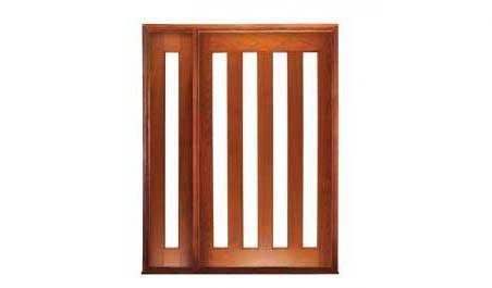 java pivot: single door + sidelight on left