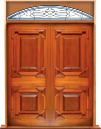 madrid: door in frame