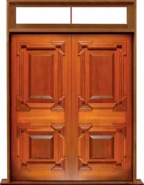 madrid: door in frame