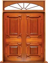 madrid: door in frame