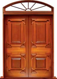 madrid: door in frame