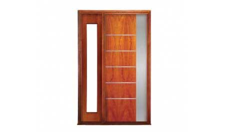 moda: single door + sidelight on left