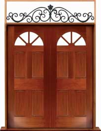 norfolk: door in frame