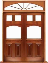 queen anne: double door