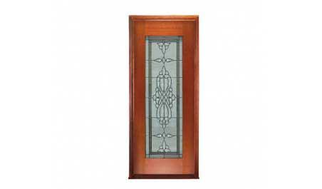 regent leadlight: door in frame