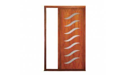 seabreeze: single door + fixed glass on left