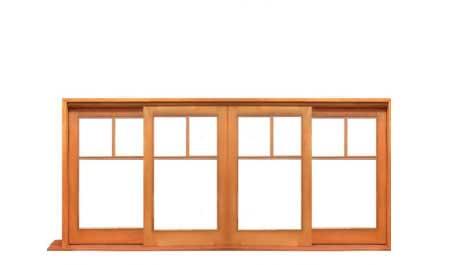 small hopscotch: four sash window (2 sliding)