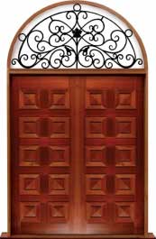 tessellated bat: double door