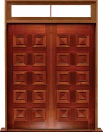 tessellated bat: double door