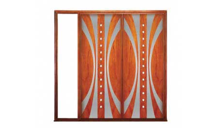 zulu: double door + fixed glass on left